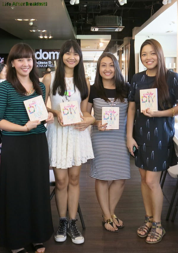 Scenes from the Candy DIY Book Craft Party