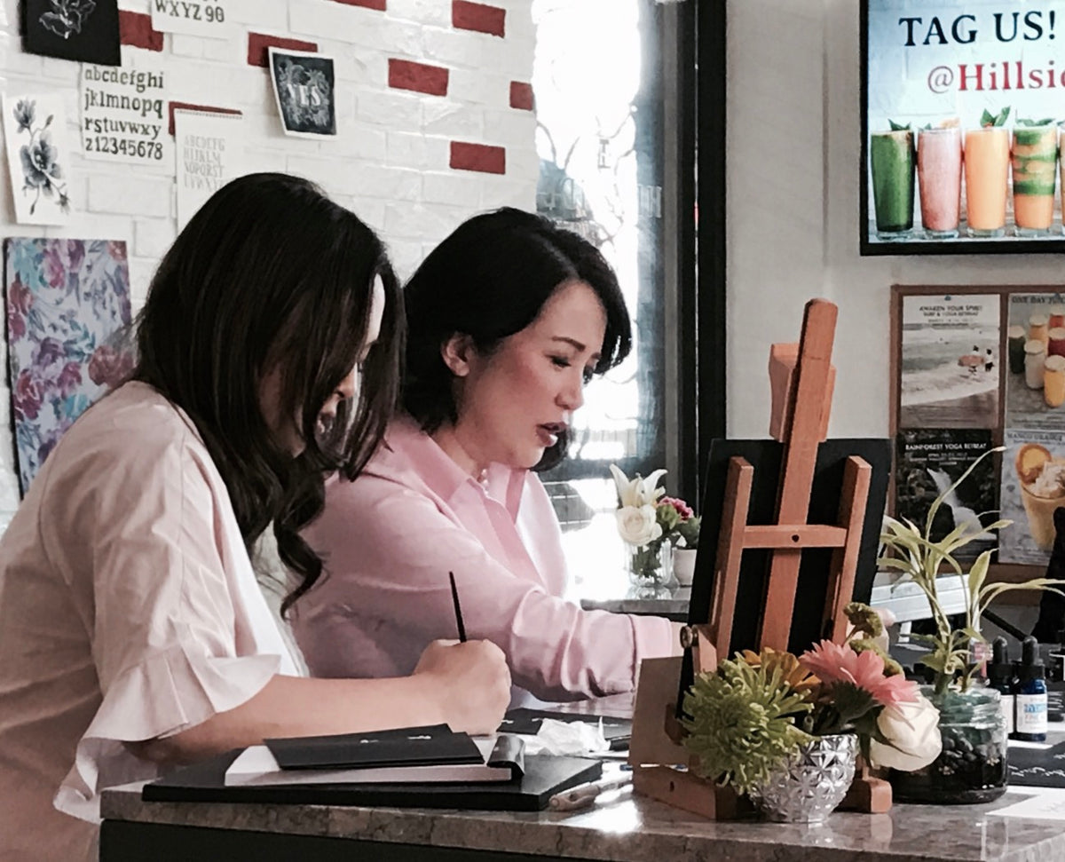 Kris Learns Calligraphy