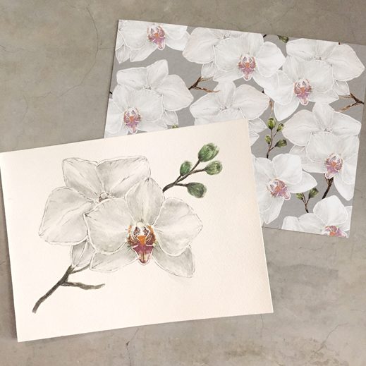 White Orchids