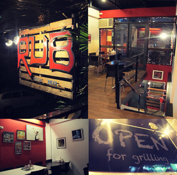 Chalkboard Makeover at RUB ribs&bbq