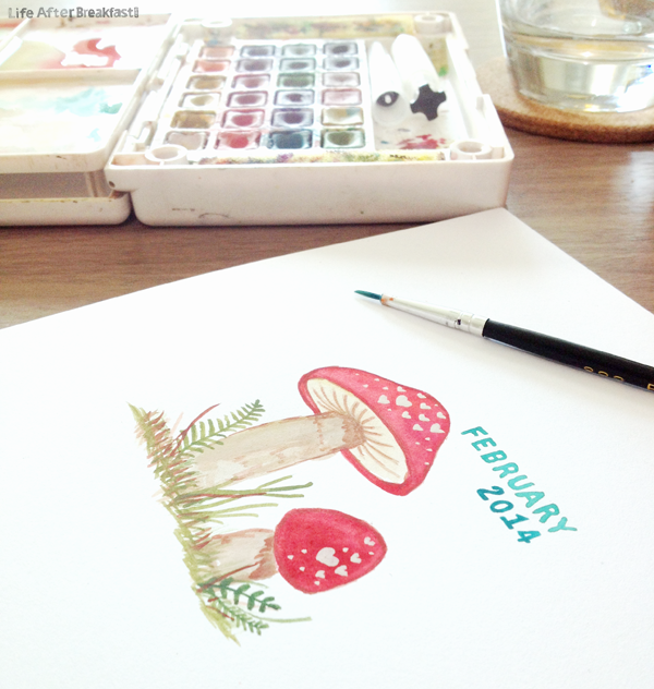 Download: February 2014 Printable Calendar + Valentunes Mixtape!