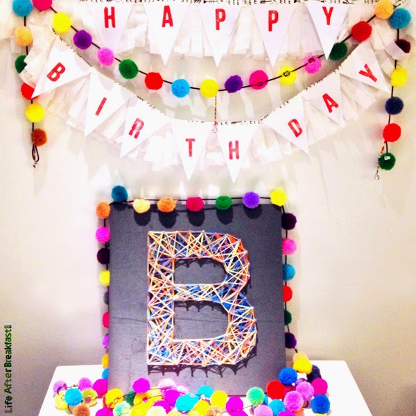 DIY String Art Monogram