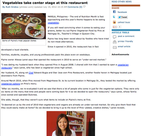 Pipino on Philstar.com