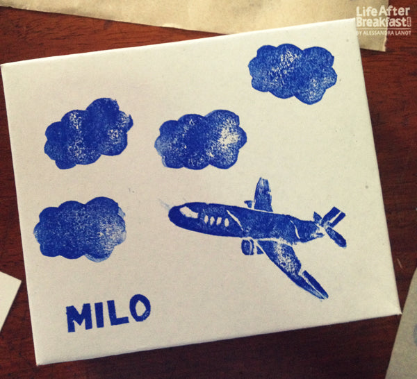Stamps for an Airplane-Loving Kid