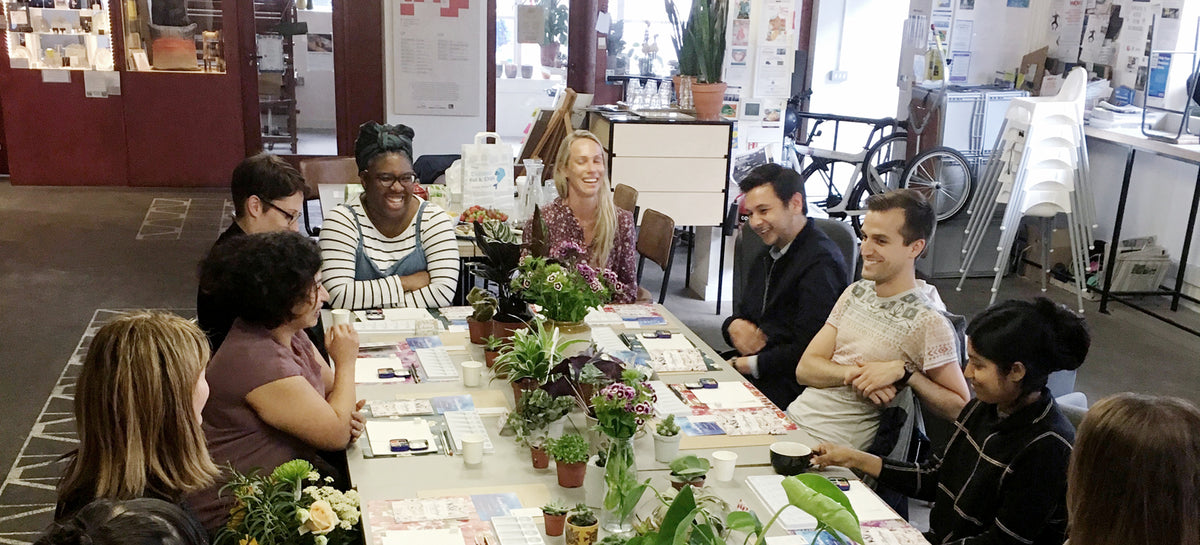 Botanical Watercolour Workshop in London