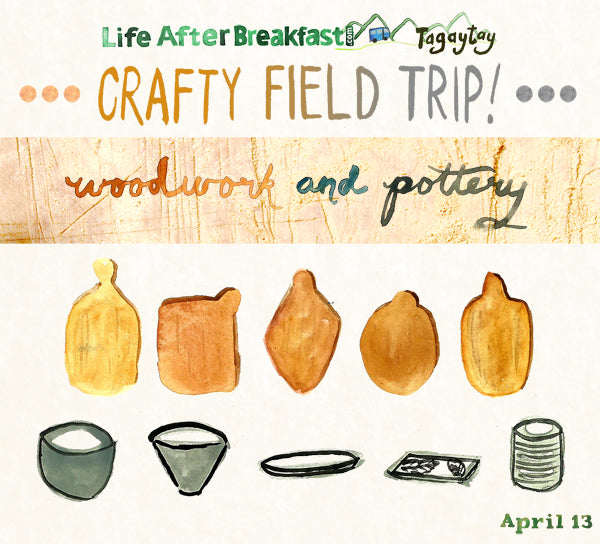 Crafty Field Trip: Woodwork & Pottery