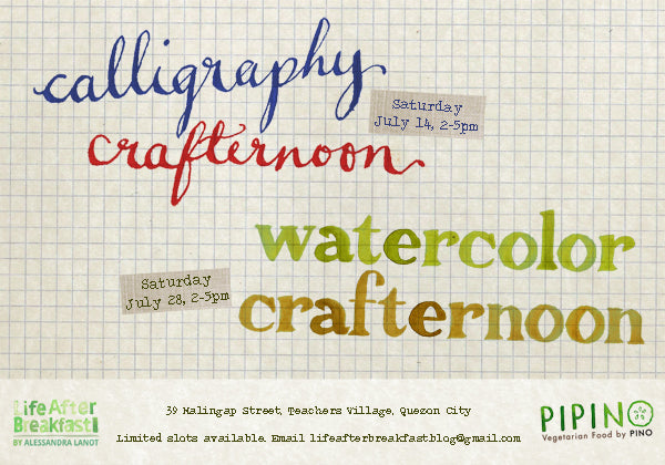 Join the July Crafternoons!