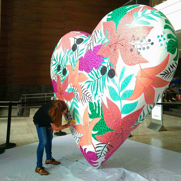 LovEmHearts Painting at Glorietta