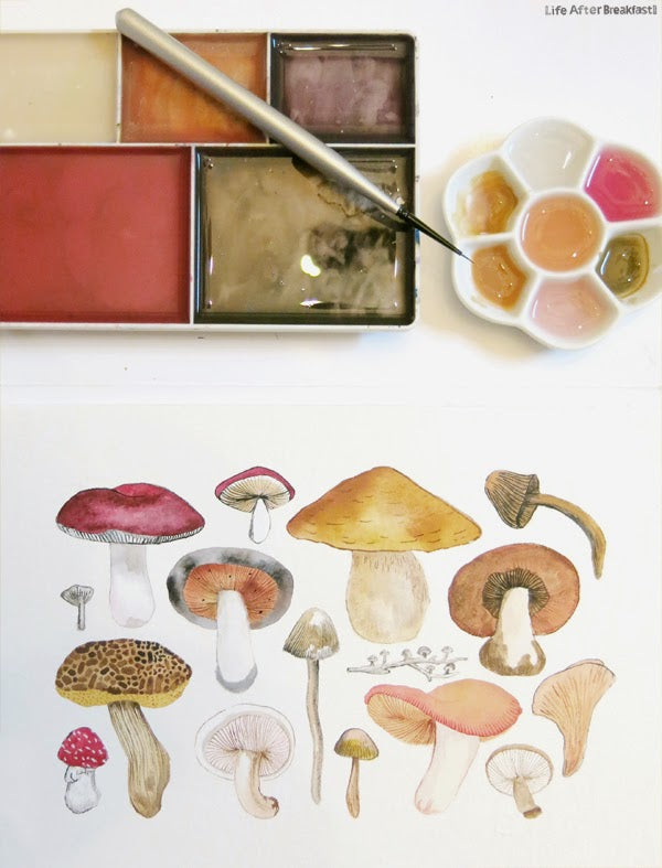 Painting Guide: Mushroom