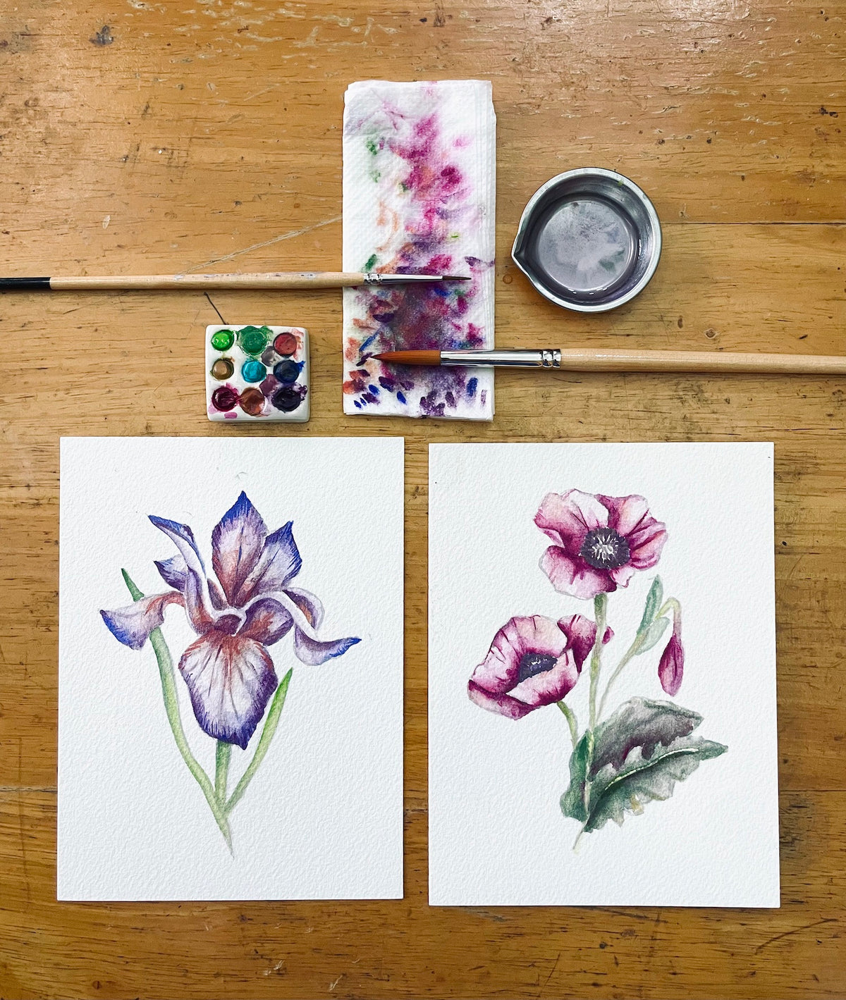 Painting Guide: Florals