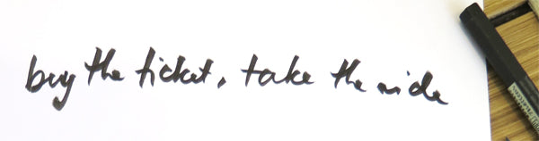 Peek into the Process: A Step-by-Step Lettering Guide