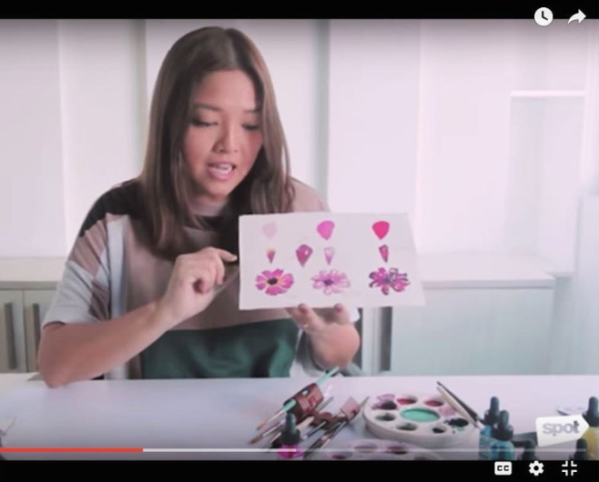 Botanical Watercolor Basic Tutorial