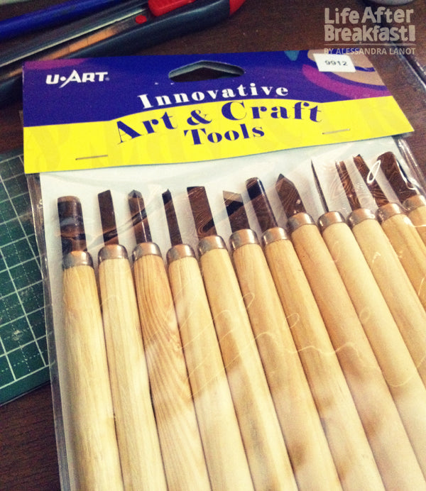 Stamping Sunday: Ikat Rubbercuts