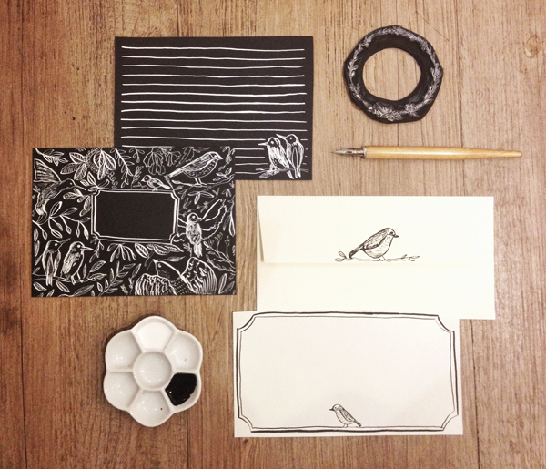 Watercolor+Calligraphy at Makeshift Society SF