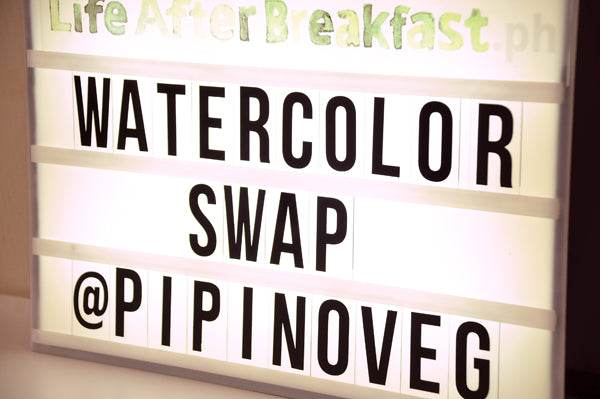The 4th Craft Soirée: Watercolor Swap