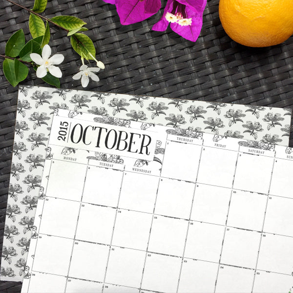 October 2015 Printable Calendar