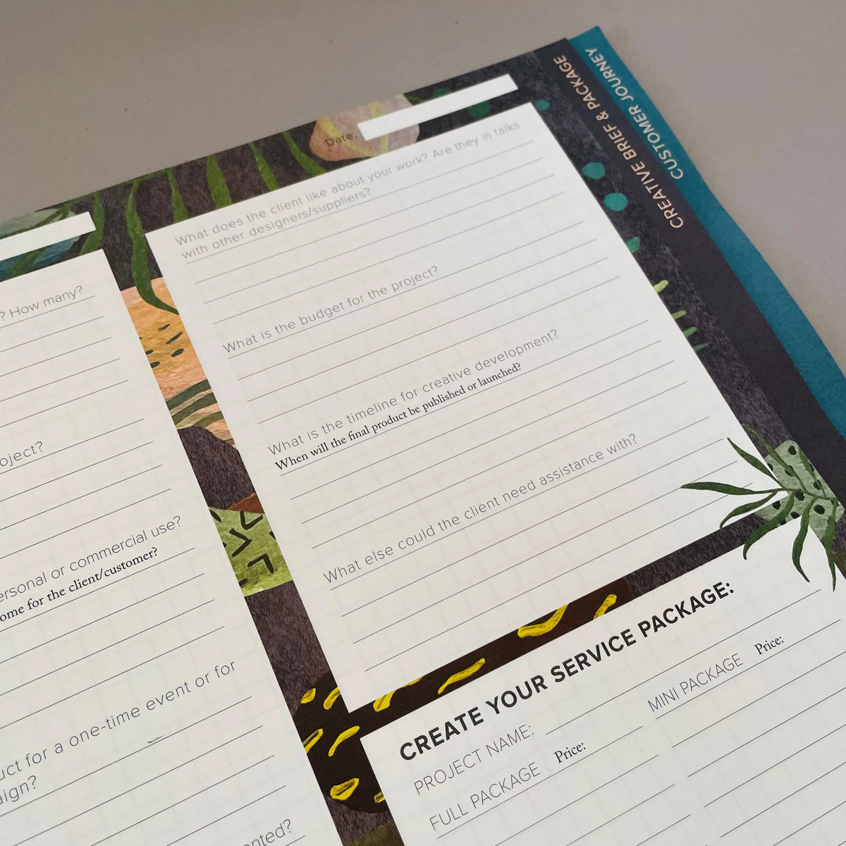 CREATIVE PATH Business Toolkit Desk Pad