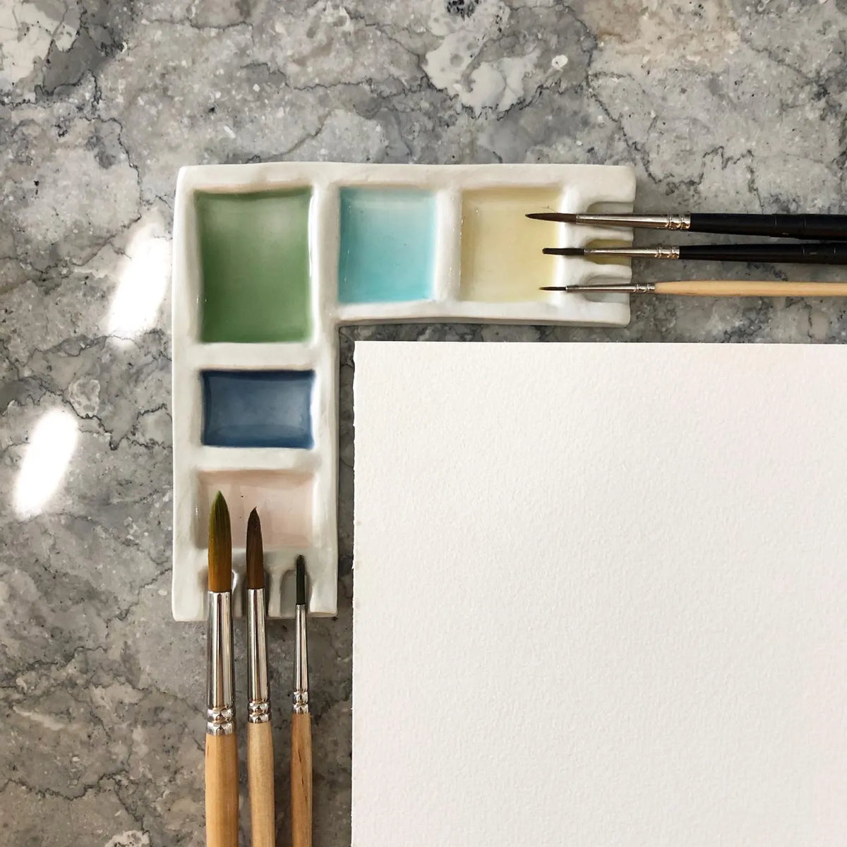 Corner Ceramic Palette