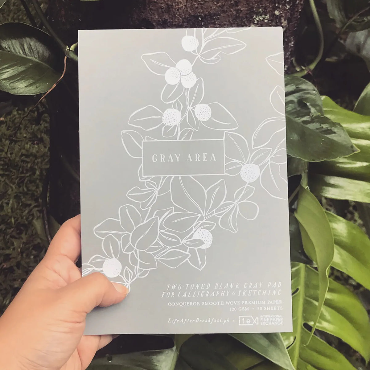 Gray Area Calligraphy Pad