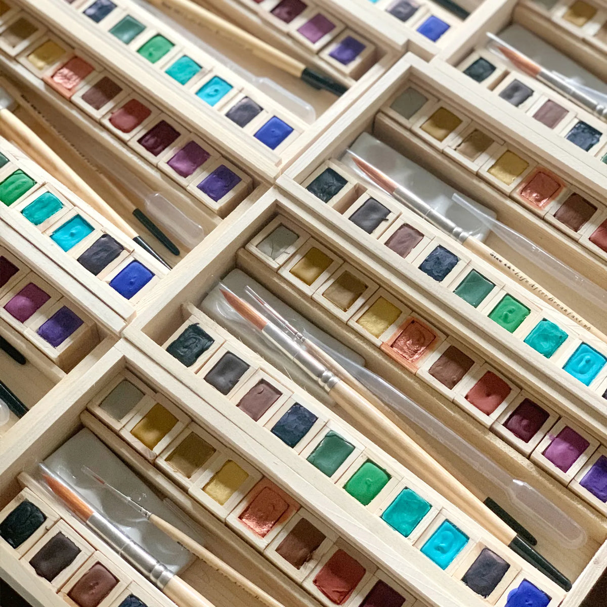 Handmade Watercolor Box - 20 Colors