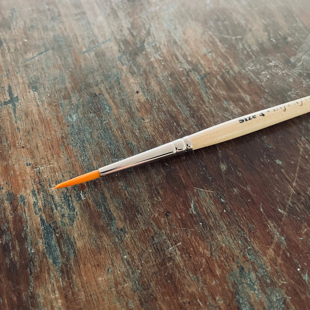 Wooden Watercolor Brushes