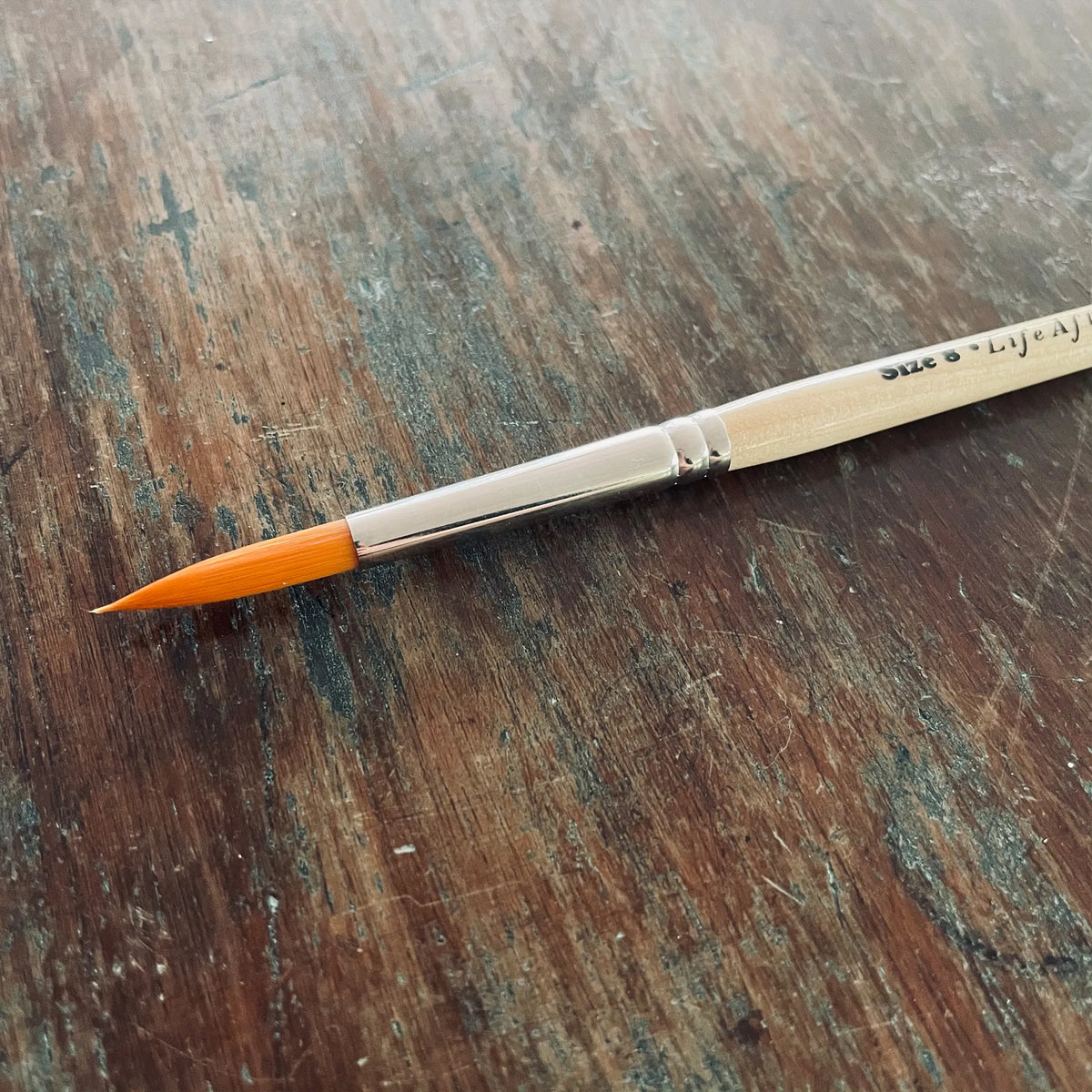 Wooden Watercolor Brushes