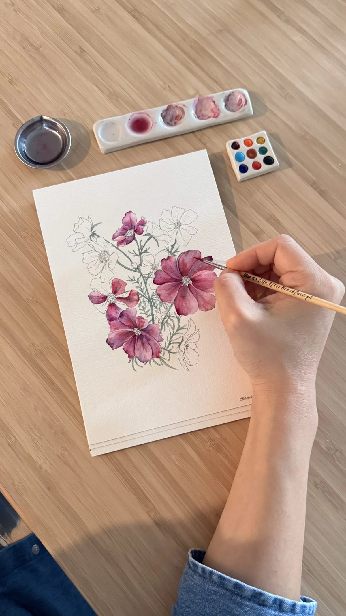 Oct 18, Sunday - WORKSHOP - Watercolor Botanicals