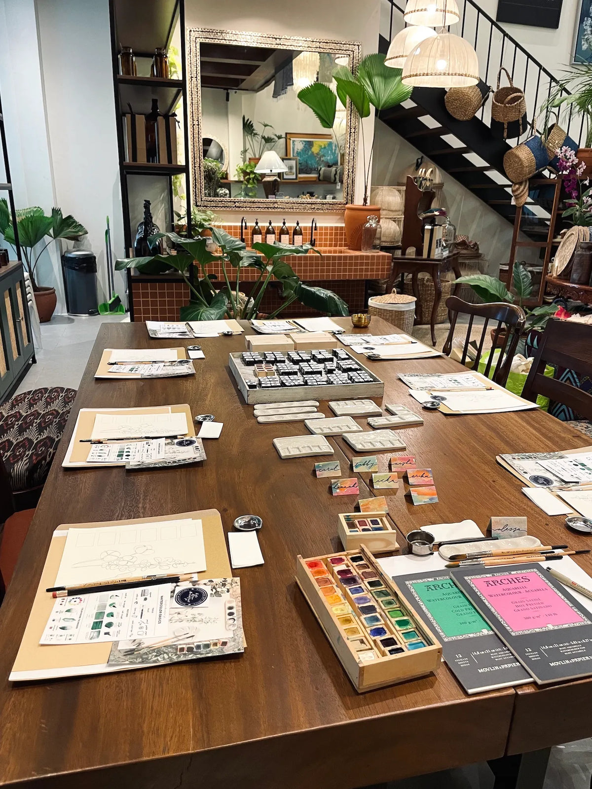 Oct 18, Sunday - WORKSHOP - Watercolor Botanicals