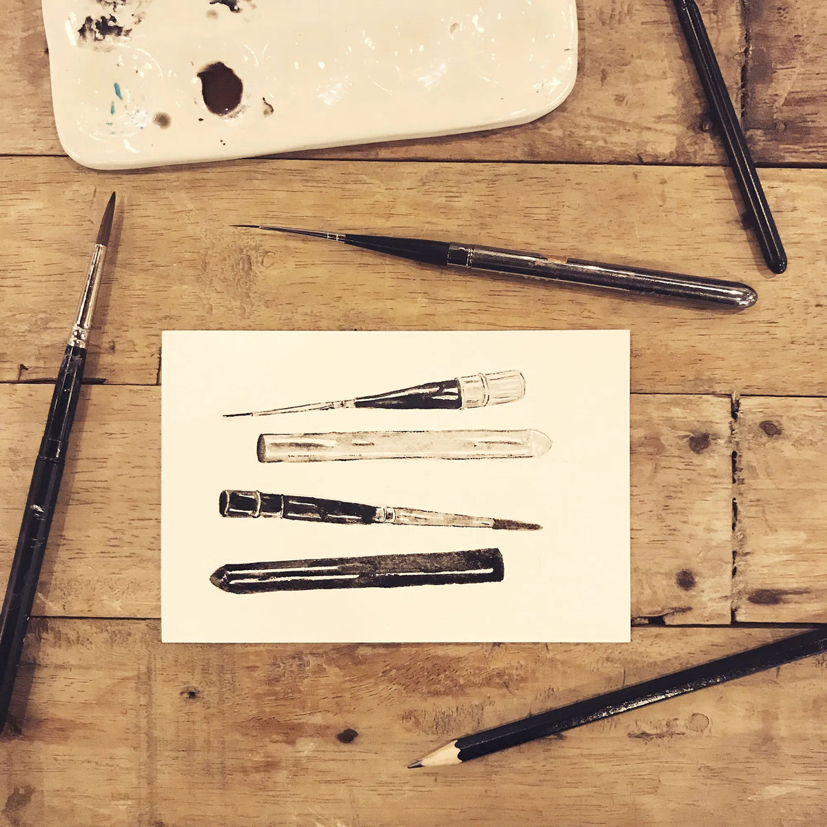 Travel Watercolor Brush