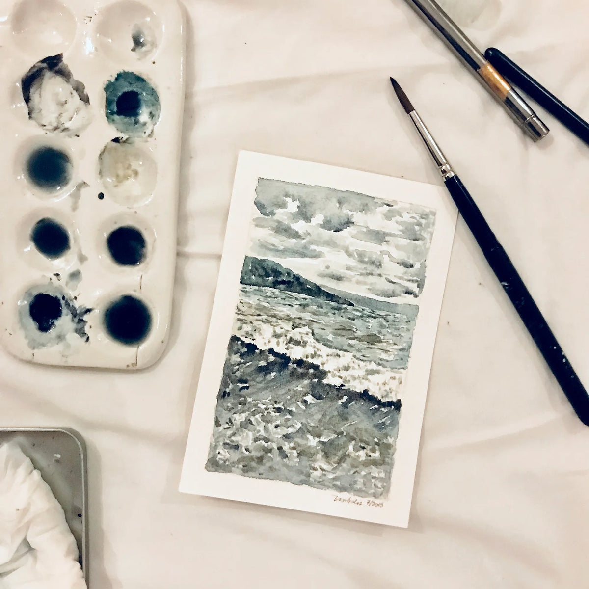 Travel Watercolor Brush